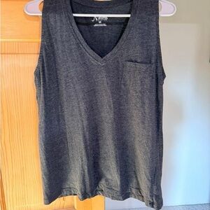 Natural Reflections Charcoal Gray Tank Top